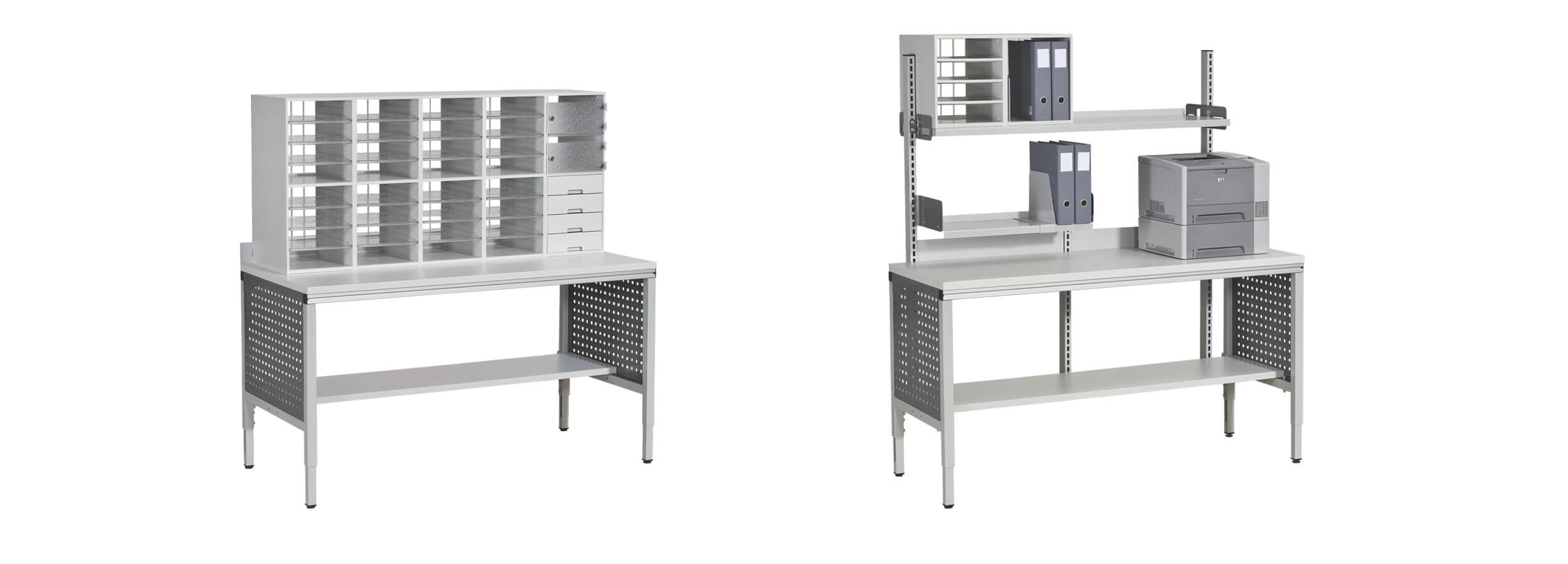 Système de rangement pour table